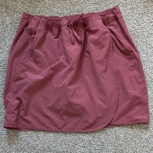 Patagonia Women's Rose-Red Drawstring Active Skort